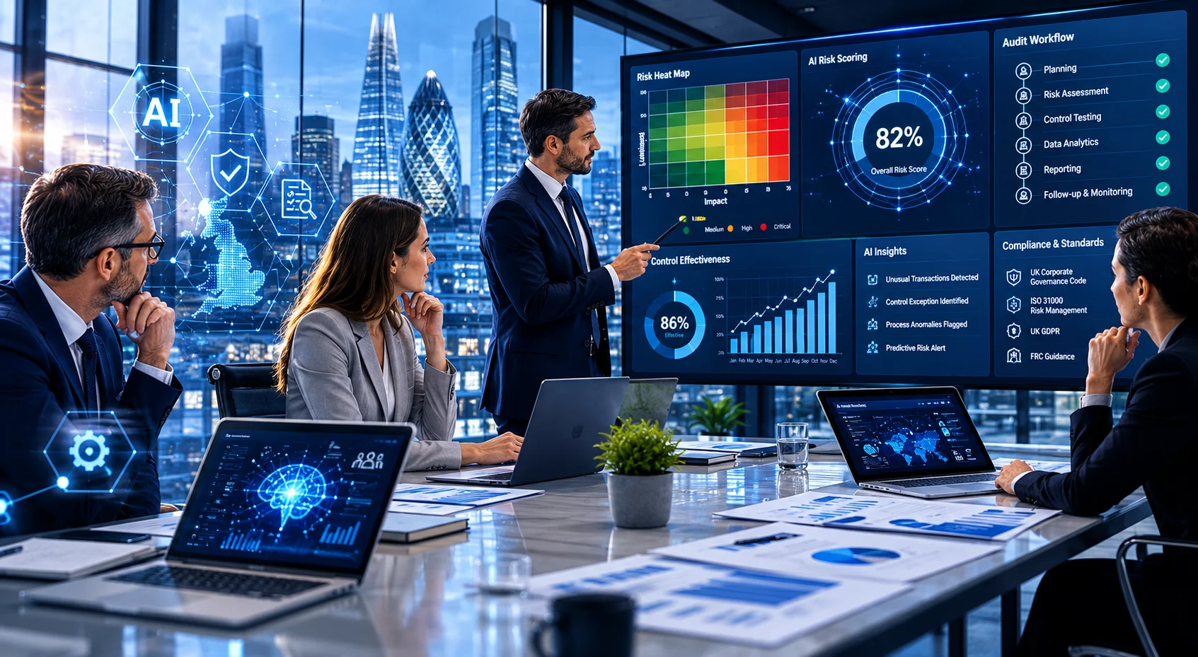 Albion Audit helps UK organisations design proportionate, IIA-aligned internal audit frameworks for AI governance and compliance.